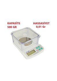 Resim Sf-400C Fanuslu 500G-001G Lcd Hassas Dijital Terazi 