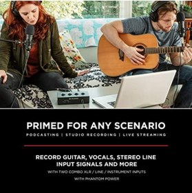 Resim Yıldızan Storesellm M-AUDIO M-Track Duo - USB Ses Arayüzü, İkili XLR, Hat ve DI Girişleri ile Kayıt, Yayın ve 