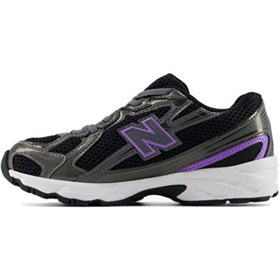 Resim New Balance 740 Siyah Modeli Koleksiyonu Çocuk Günlük Ayakkabı P74050Q Siyah 