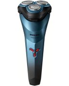 Resim Xuweiwei Mavi Philips Serisi 2000 Elektrikli Tıraş Makinesi S2313 Powercut Bıçak 4 Boyutlu Yüzen Tasarım Hava Yastıklı Tıraş Başlık Ipx7 Su Geçirmez Kuru Islak Çift Tıraş Usb Şarj 1 Saat 40 Dakika Pil 