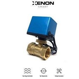 Resim Xenon Smart Motorlu Küresel Su Vanası 