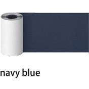 Resim Kendinden Yapışkanlı Deri Tamir Bandı Kanepe Araba Koltukları Çanta Ceketler Navy Blue 20x28cm 