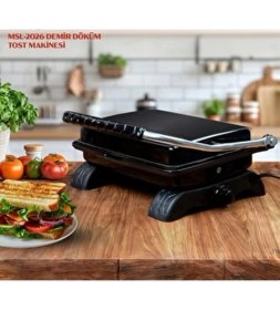 Resim Sunday Dökümix Tost Makinesi - Siyah 