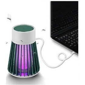 Resim Büro Ev Ofis Yazlık İçin Şarjlı Uv Işıklı İç Dış Mekan Haşere Sivrisinek Sinek Kovucu Gece Lambası 