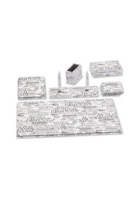 Resim Tabac 7750-331 Multicolor Suni Deri Sümen Takımı Kaligrafi 