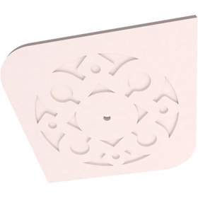 Resim MOTİFPİYER Motifpiyer Lamba Tavan Göbeği-81-kare-dik-oval-56x56cm-2adet 