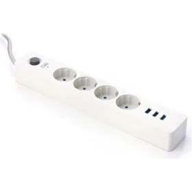 Resim Piriz Dn 9201 3 Lü USB Akım Korumalı 