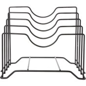 Resim Three Beans Mutfak Süzgeç Bıçak Raf Raf Doğrama Kesme Tahtası Taban Pot Kapak Kapak Standı Plaka Bakeware Depolama Doktusu Organizatör | Depolama Tutucular ve raflar (Yurt Dışından) 