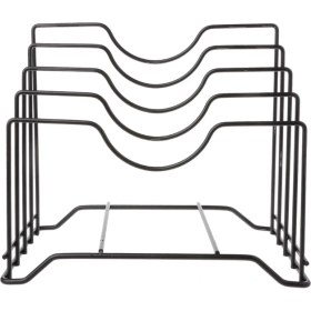 Resim Three Beans Mutfak Süzgeç Bıçak Raf Raf Doğrama Kesme Tahtası Taban Pot Kapak Kapak Standı Plaka Bakeware Depolama Doktusu Organizatör | Depolama Tutucular ve raflar (Yurt Dışından) 