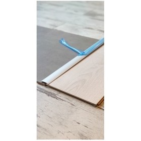 Resim Emek Yapı Alüminyum 6 cm Kapı Eşik Profili Parke Kapı Altı Çıtası Geçiş Profili Yapışkanlı 90 cm 