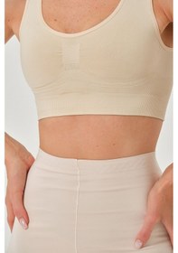 Resim Mistirik Rosella Model Sıkılaştırıcı Kalın Askılı Pedsiz Büstiyer Ten Renk06 Ten 