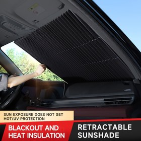 Resim Premium Alüminyum Araba Güneşlik - Ön Cam Isı Yalıtımı & UV Koruma Kapak, İlerlemiş İç Konfor için 