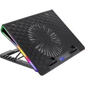 Resim Bix BX-CP01G RGB Aydınlatmalı Gaming Notebook Soğutucu 