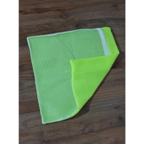 Resim Pi İthalat 4 Adet 4 Renk Fermuarlı - Hassas Çamaşır Terlik Ayakkabı Yıkama Filesi Büyük Boy 