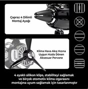 Resim Pervaneli Klima Süsü Oto Koku Klipsi Siyah Uçaklı Kahverengi Pilot Kedi Hava Ferahlatıcı Maskot 1 Adet 