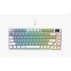 Resim ES10 Sansei RGB Mekanık Türkçe Klavye 1.06” TFT-LCD Red Switch Ekran 