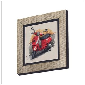 Resim İtalya Görseli Baskılı Mdf Magnet 7x7 259 