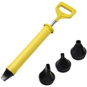 Resim Yaozixa El Manuel Çimento Plaster Makinesi - Kireç Pompası, Harç Döküm Aleti, 4 Fişli Plastik Tasarım 