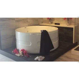 Resim Shower Anka 180X180 Oturmalı Özel Küvet 