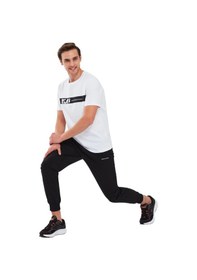 Resim Skechers Graphic T-shirt M Short Sleeve Erkek Beyaz Tshirt S241009-100 Beyaz 