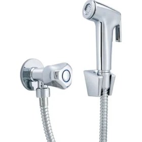 Resim Aiwa Şattaf Taharet Musluk Seti ve Klasik Taharet Musluğu 