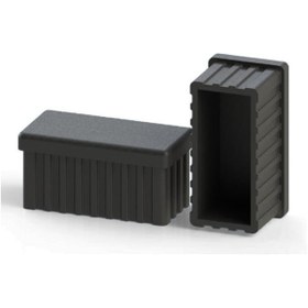 Resim 30x40 Plastik Profil İç Tapa Siyah 10 Adet 