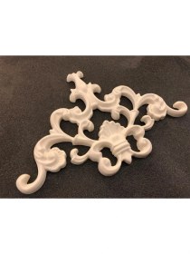 Resim Deco Market Dekoratif Boyanabilir Duvar Çıtası Köşe Motifi 27*18 cm 