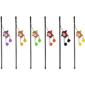 Resim Karlıe Kedi Oltası Sesli Kirpi 50cm Karışık Renkli 