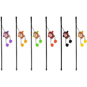 Resim Karlıe Kedi Oltası Sesli Kirpi 50cm Karışık Renkli 