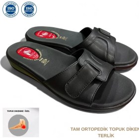 Resim Ceyo Tam Ortopedik Anatomik Topuk Dikenine Özel Terlik 