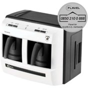 Resim Flavel Flv200 Türk Kahvesi Makinesi Beyaz Cıftlı- Arçelik Servis Garantili 