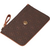 Resim Kahverengi Print Kadın Cüzdan - S1CB00055821-R1P 