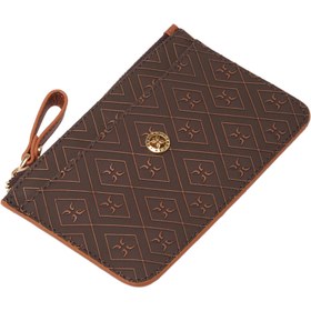 Resim Kahverengi Print Kadın Cüzdan - S1CB00055821-R1P 