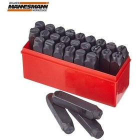 Resim Mannesmann 244-04 Harf Zımba Seti 4 Mm 