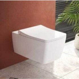 Resim VitrA Metropole Rim-ex Asma Klozet Ve Kapak Takımı, Beyaz Diğer 