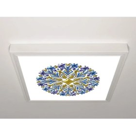 Resim Gök Panel 60X60 LED Panel Sıva Üstü Desenli Tekli 46511324SU 