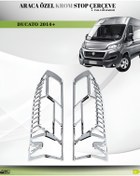 Resim ACK Dizayn FİAT DUCATO STOP ÇERÇEVESİ ABS KROM A+ (2014+) 