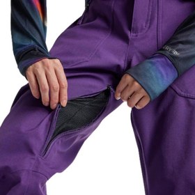 Resim Burton Vida Stretch Kadın Mor Snowboard Pantolonu 