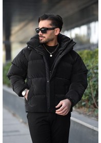 Resim Erkek Kapşonlu Nova Mont Çok Renkli 