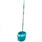 Resim Motek Islak Kuru Su Sıçrama Önleyicili Turbo Disk Mop Set - Mavi 