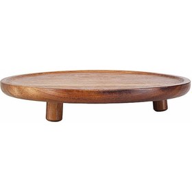 Resim Porland Akazie Ayaklı Sunum Tabağı 32 Cm 