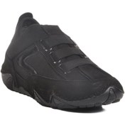 Resim 330 M Siyah Nubuk Hakiki Deri Erkek Günlük Ayakkabı Siyah 