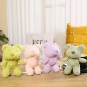 Resim OEMG Yeni 1 Adet Dört Inç Iyi Şanslar Karikatür Peluş Oyuncak Bebek Anahtarlık Sevimli Bebek Anahtar Küçük Kolye Seti (Yurt Dışından) 