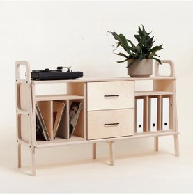 Resim Woodesk Sereno, Ahşap, Dolap Ve Konsol, 140x90, Natural Renk, 