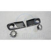 Resim DEPO AUTO LAMPS Seat ibiza 6l 2002-2009 uyumlu ön sis farı + ızgara seti 