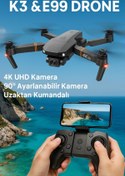 Resim BGGTech E99 Pro Katlanabilir Drone 1080P HD Kamera,Taşıma Çantalı Ve Yedek Bataryalı 