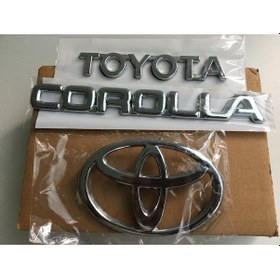 Resim Toyota Corolla Bagaj Yazısı Ve Arka Arma -2000-2002 Terra Uyumlu (508374538) 