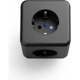 Resim Hobilinka Akım ve Voltaj Korumalı Küp Priz 3 USB Destekli 