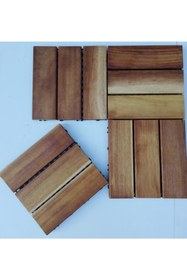 Resim OBERS Iroko 90x90cm. Duşakabin Zemin Kaplaması 