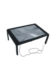 Resim Ma A4 Tam Sayfa 3x Masa Masası Katlanabilir Büyüteç Büyüteç Okuma Camı 